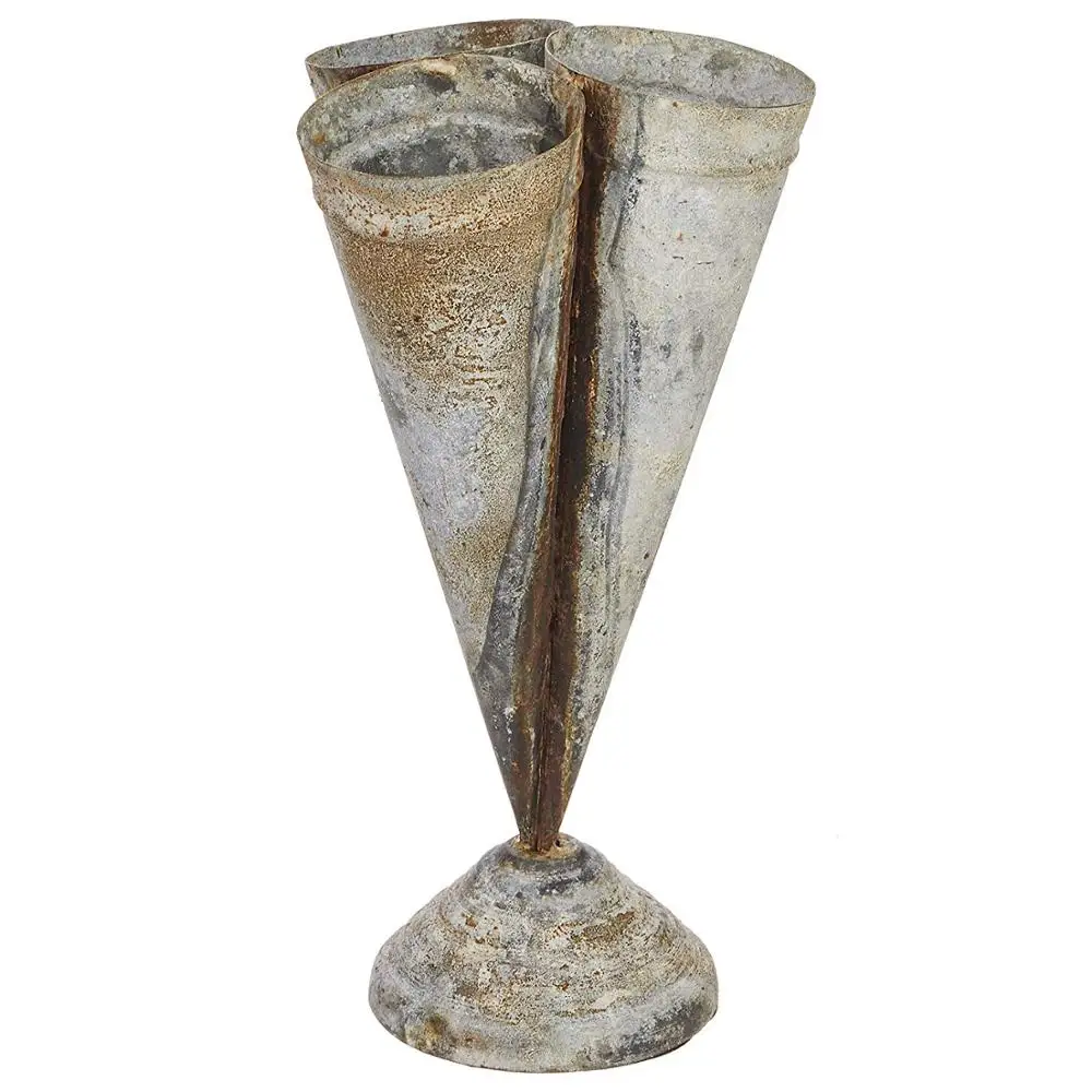 Aluminium Indoor Vases Outdoor Metal Vases Garden Vase For Decorative