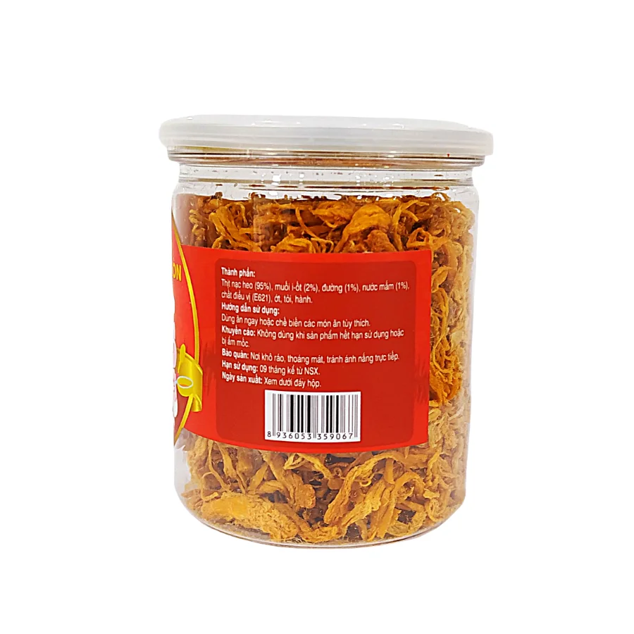 Wholesale Crispy Dried Pork Snack Delicious Crispy Dried Pork Snack Hot item meat snacks Made in Vietnam