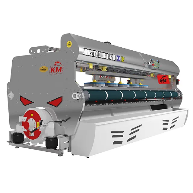 Full Automatic Carpet Washing & Centrifuge Machine Monster Double 4200 Inox