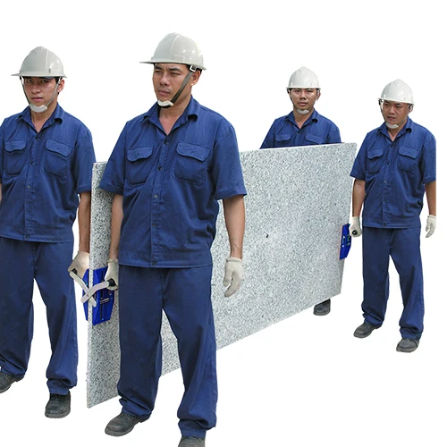 Double Handed Carry Clamps Easy Lifting Slabs of Material Simple Using With High Efficiency