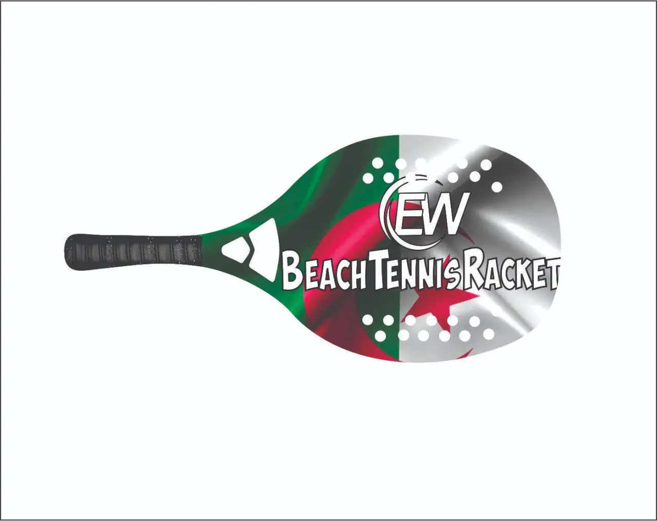 
Beach Tennis Rackets Custom Carbon glass Beach Paddle/Padel Racket with your logos and color combinationsBeach Tennis Rackets Cu 