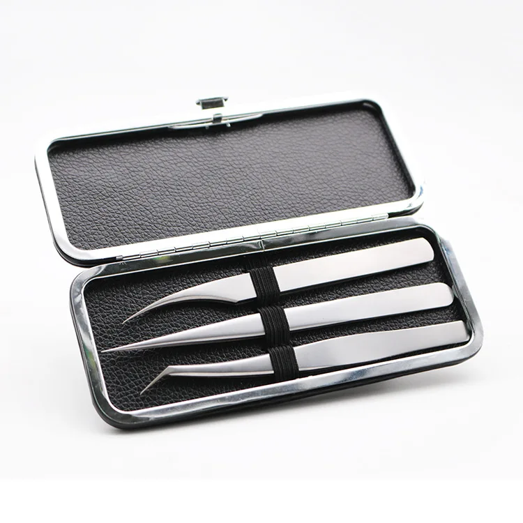 Жесткий корпус пинцет, набор магнитных аппликаторов для ресниц и аппликаторов для ресниц