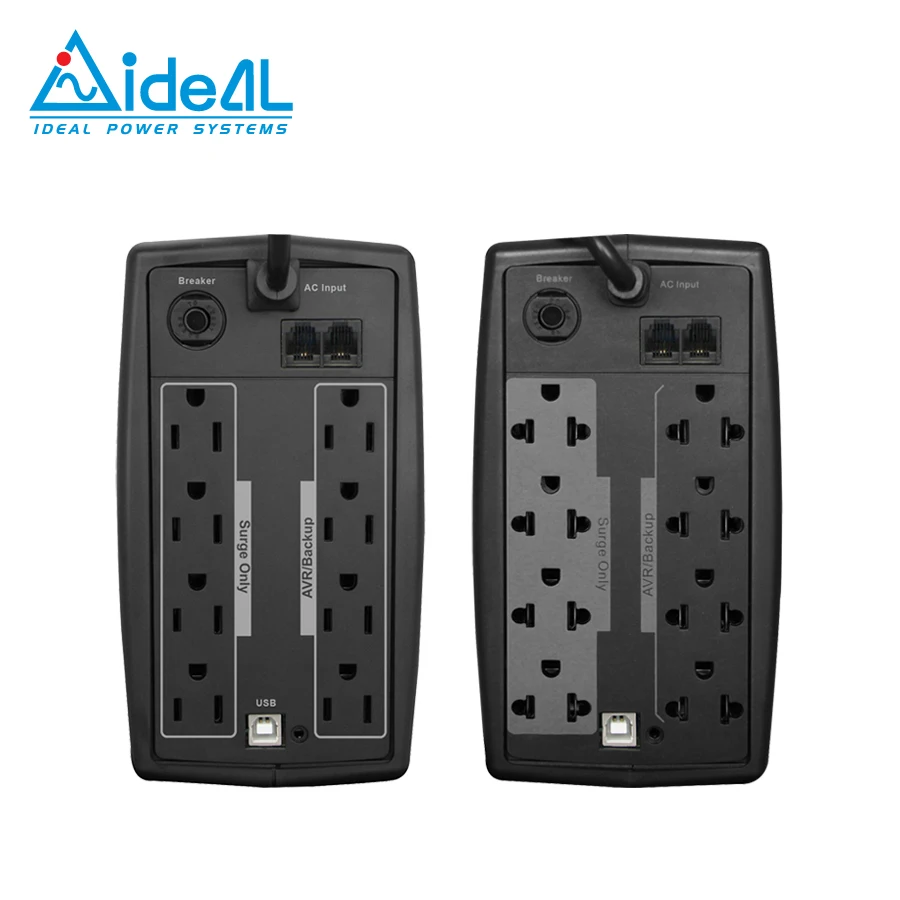 LED 12V Mini Line Interactive UPS 650 / 800VA