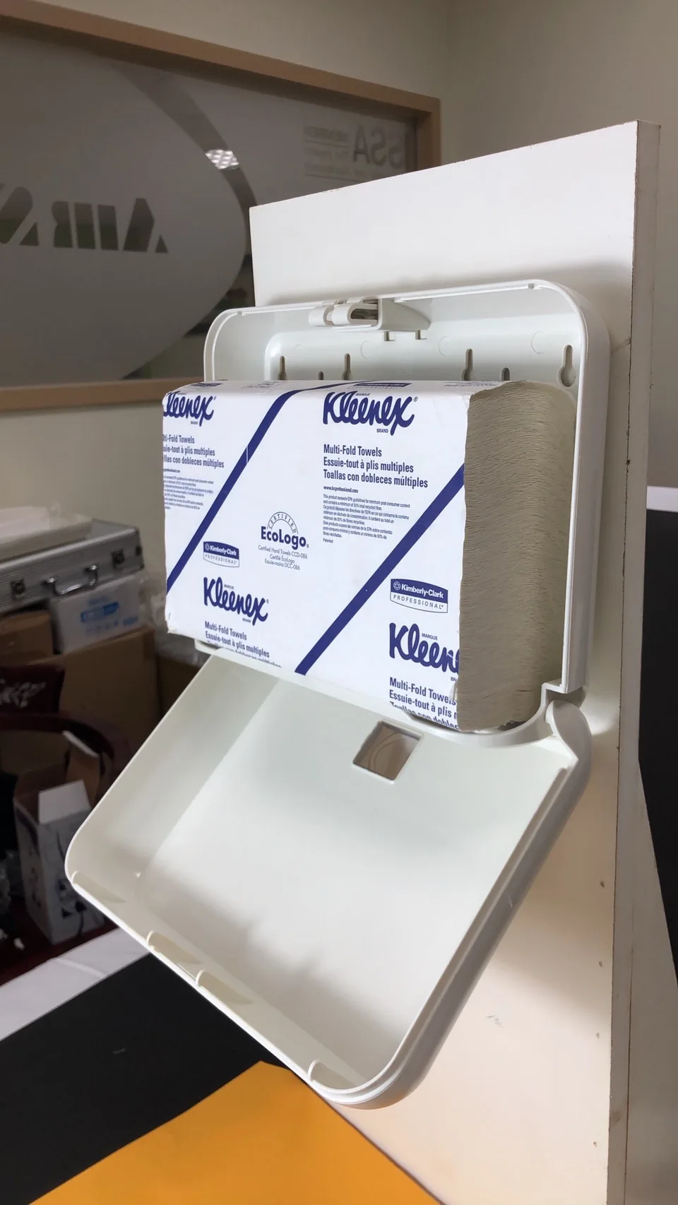 Paper Dispenser Hand Towel Dispenser Z Fold Paper Paper Holders Plastic Graphic Design Mall Modern ABS TW 