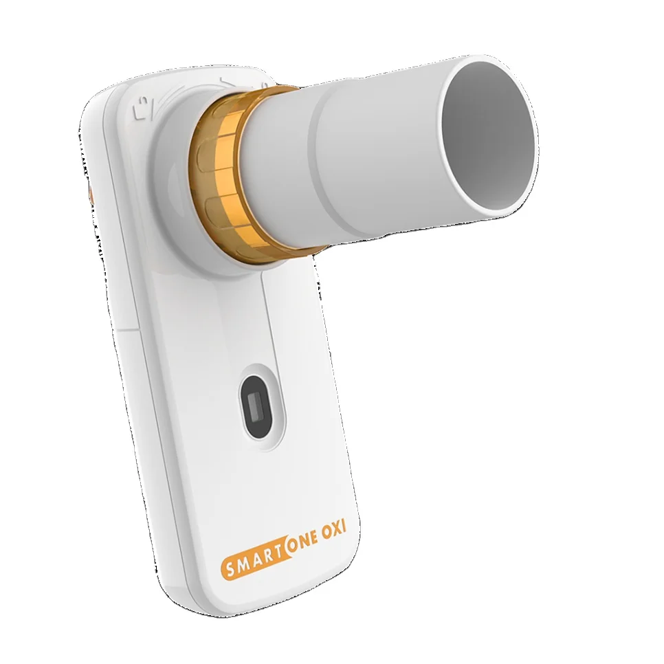 Smart One Oxi - High Quality Portable App Based Mobile Ready Spirometer and Pulse OX-Meter for Personal Care