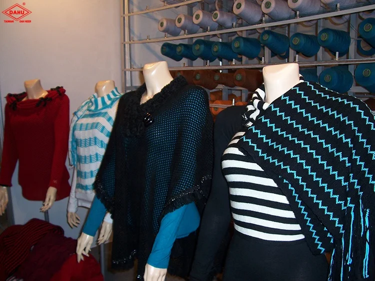 
DAHU SCARF MAKING KNITTING MACHINE FOR SCARVES SHAWLS 