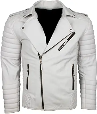 Супер крутая Мужская байкерская куртка из искусственной кожи с индивидуальным воротником 100% полиуретановая моторная внутренним нагрудным карманом