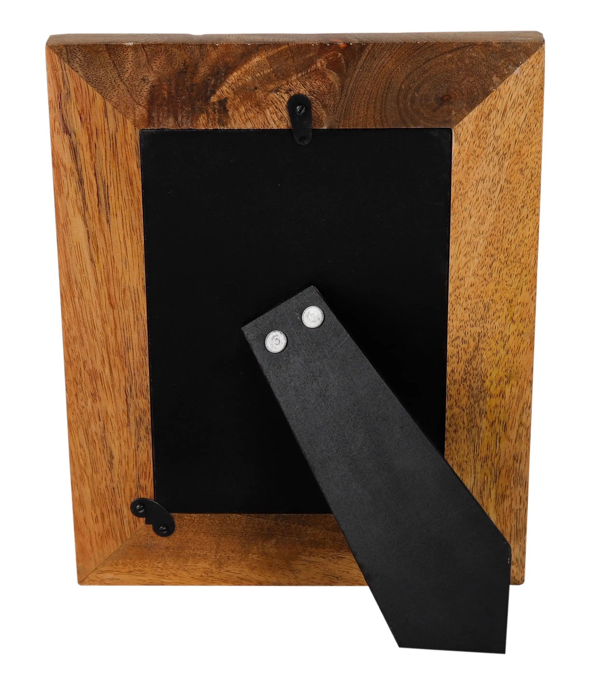 Wooden Picture Frame for Home Office Decor Wall Mounting and Standing Picture Photo Frame 5x7inches Rectangle Solid Wood Frame