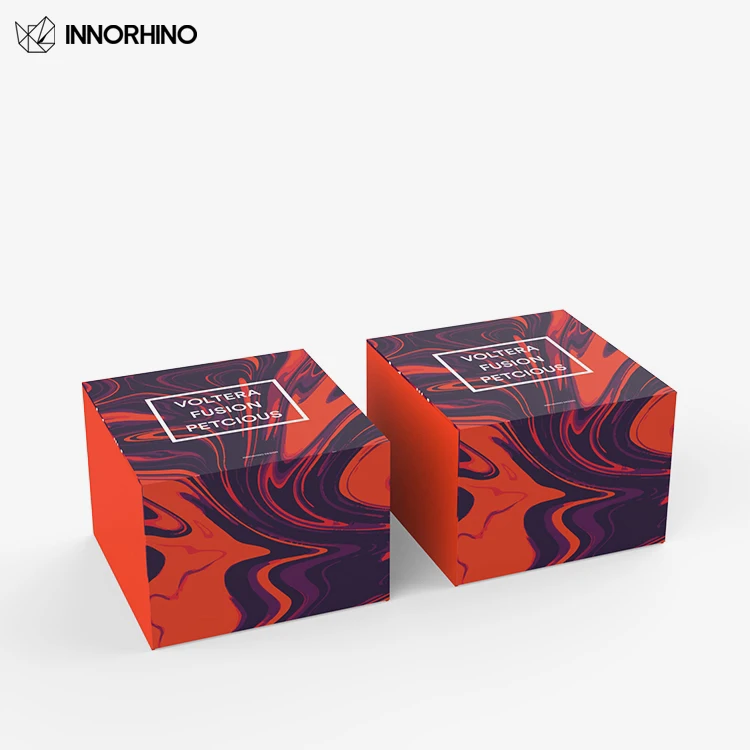 B5-105-02 Custom Foldable Magnetic Box Wholesale Collapsible Cardboard Custom Logo Paper Lid Flip Top Lid Paper Rigid Box