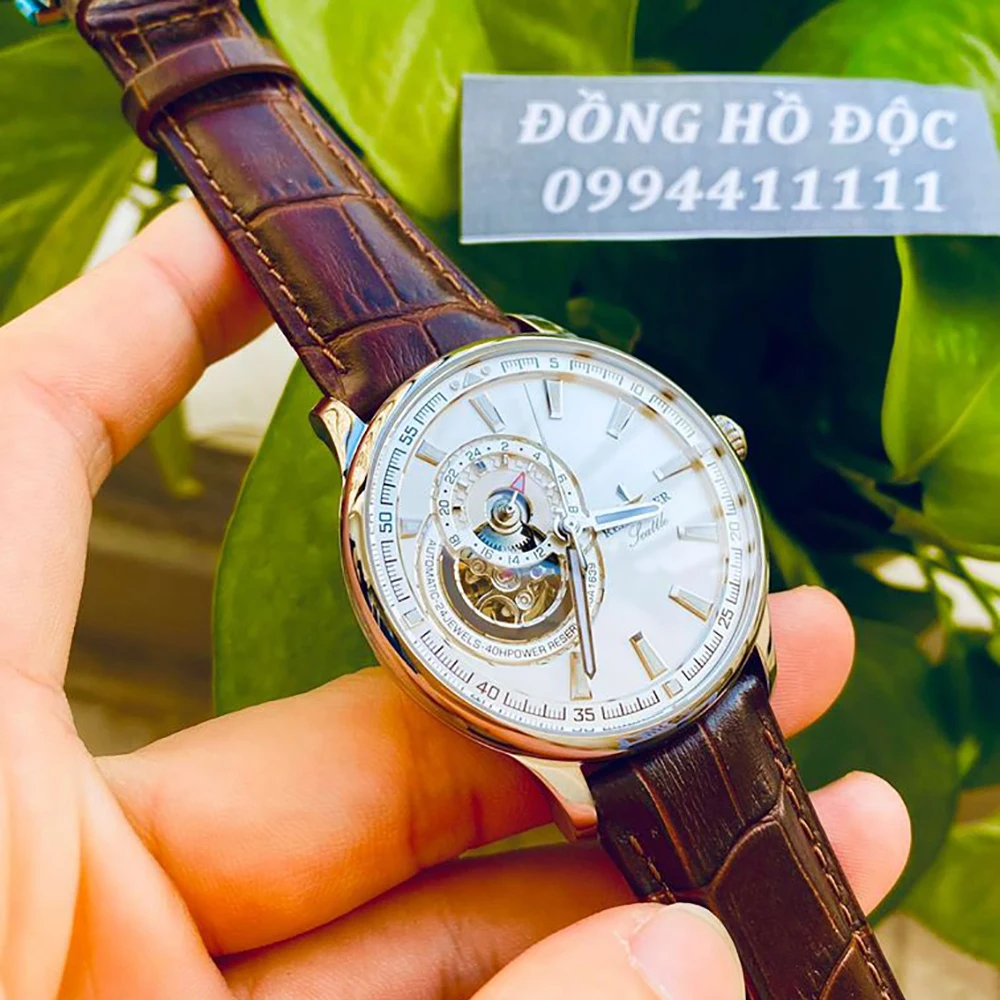 
Reef Tiger Dress Men Watch Blue Tourbillon Watches Top Brand Luxury Automatic Mechanical Watch Relogio Masculino RGA1639 