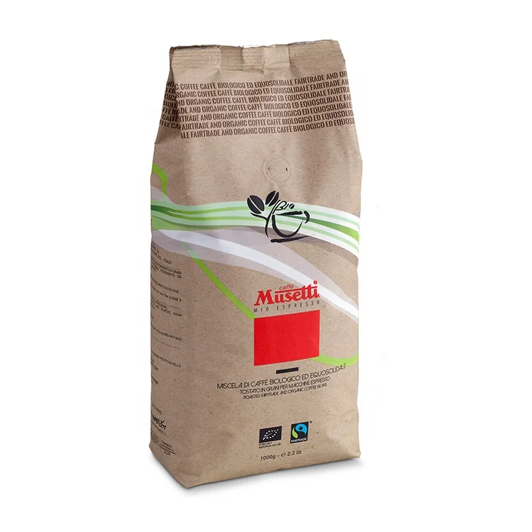 Органический fairtrade midori 1 кг специально жареный кофе био-бобы в пакетах оптовая