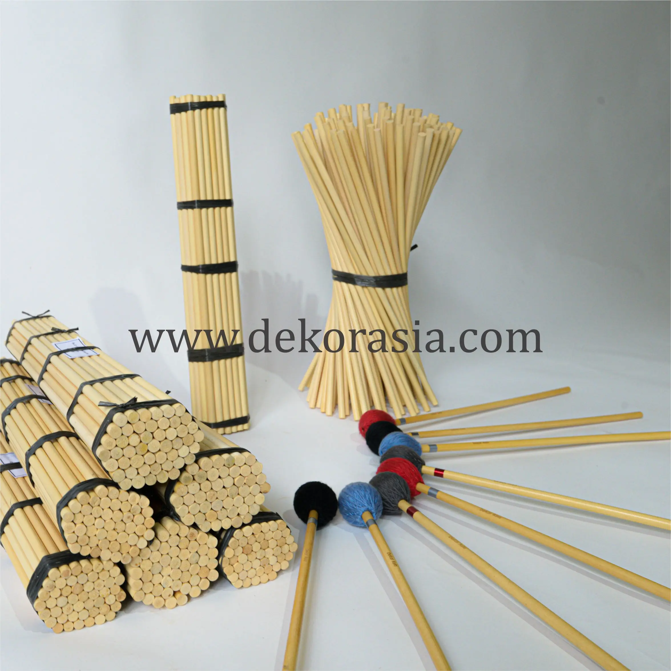 Rattan Percussion Mallets, Rattan Percussion Timpani Sticks, Musical Instruments Colorful Drums Sticks Rattan