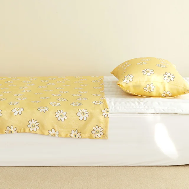  [KIDS_SUMMER DAISY] Корейский Роскошный комплект постельного белья простыня пододеяльник 100% хлопок полумикрофибра Премиум качество