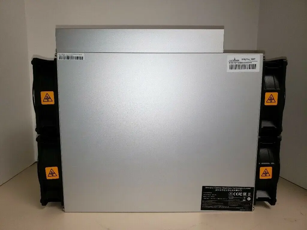 BTC Price Used S19 S19J 90T 110T 95TH Antiminer 100T 110T 110Th Profitable SHA256 Bitcoin 110Th/S Asic Bitmain Antminer S19 Pro