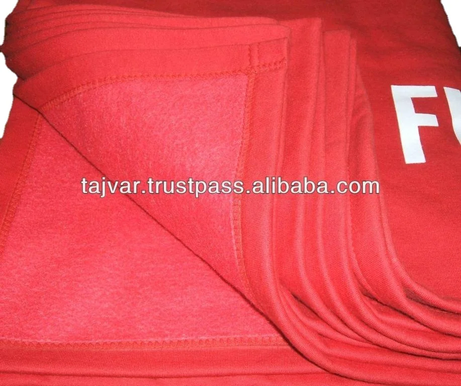 Custom logo popular hot sales Sweatshirt Fleece Blankets with custom design