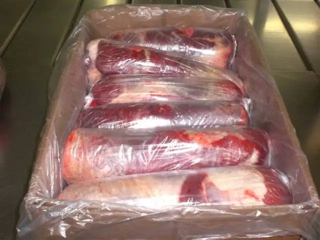 Высококачественное замороженное мясо говядины без