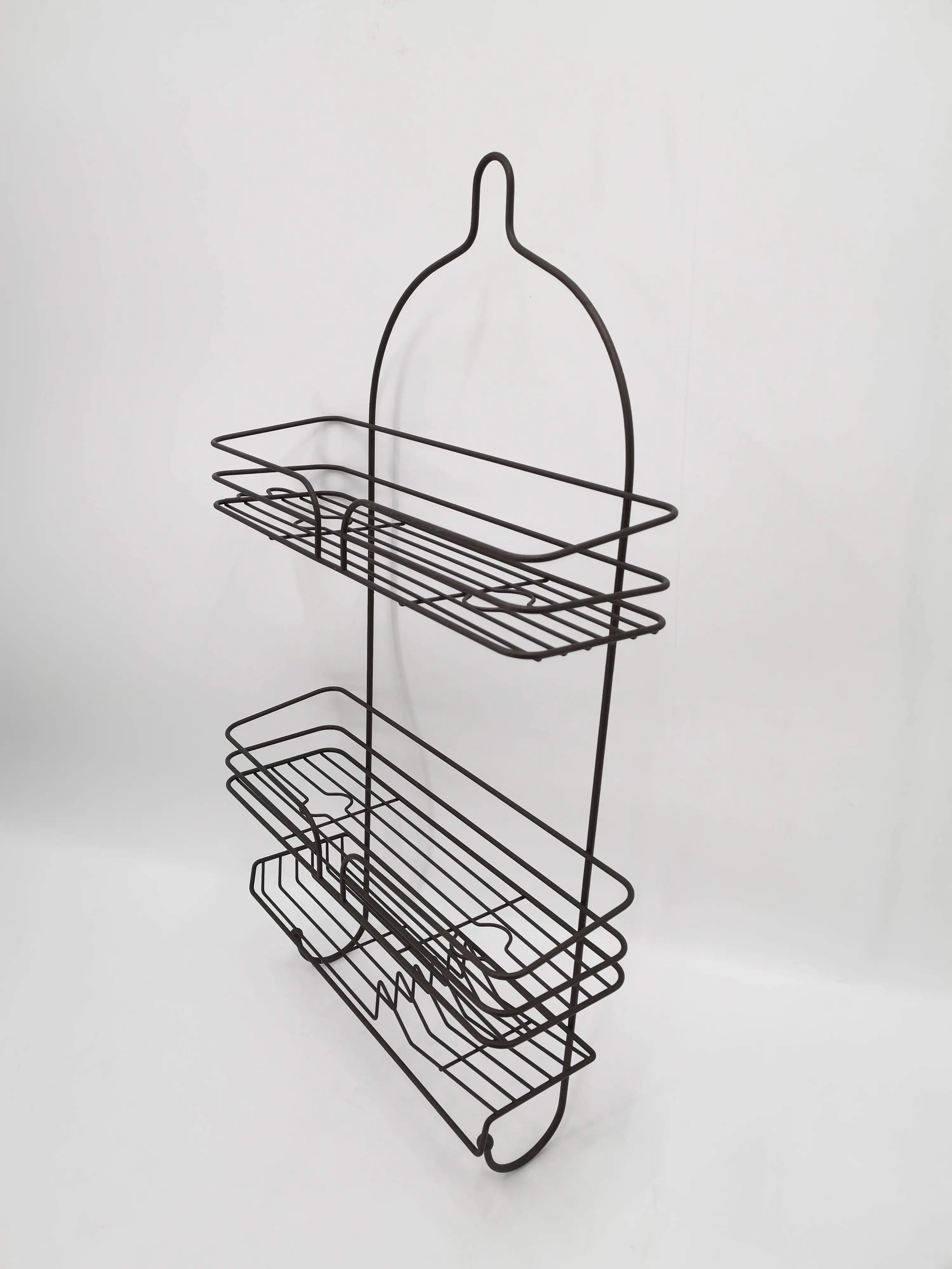 Factory Custom Household Metal Wire Powder Coating Shower Caddy For Bathroom