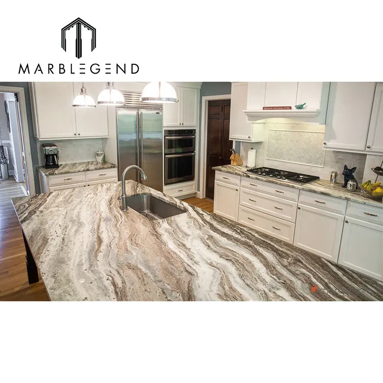 factory price custom floor design fantasy brown granite tiles 60x60