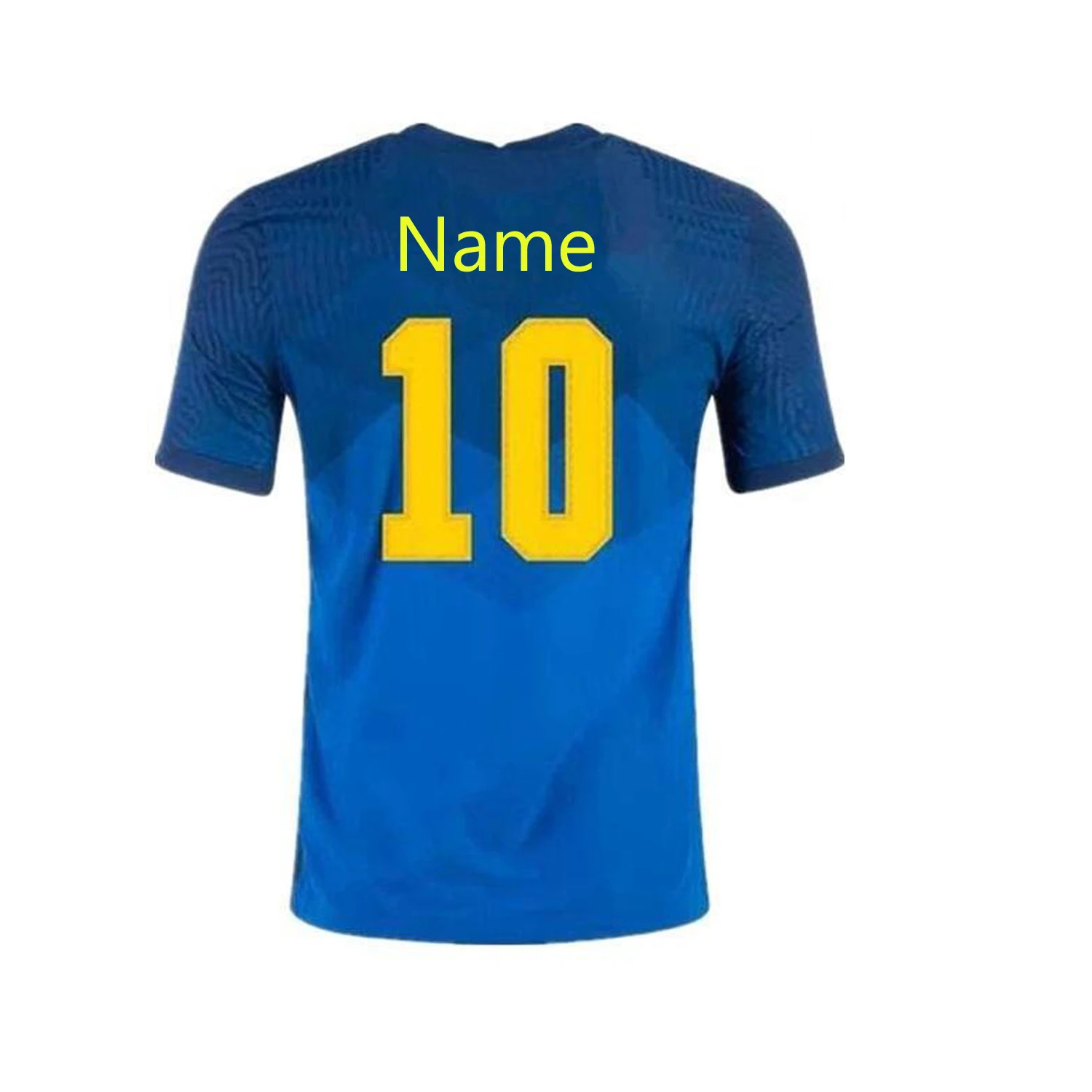 Custom logo Sublimation Printing Soccer Wears High Quality 2021 Brazil Football Uniform