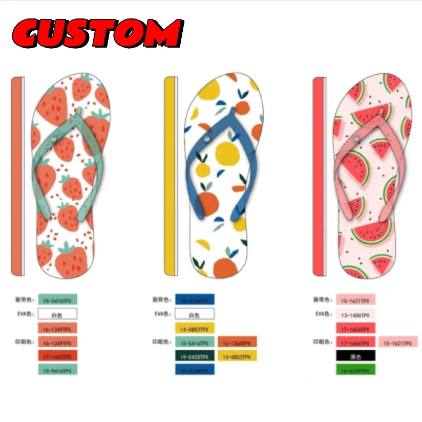2024 EVA flipflop shoe non slip ladies flip flops design 2022 slippers plastic custom logo women flipflops rubber manufacturer