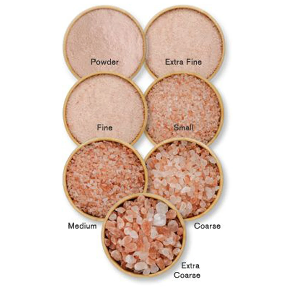 Natural Rock Crystal Pink Pure Himalayan Edible Salt Granule