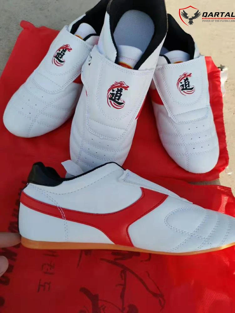 Wholesale Cheap Price Customized Your Logo Design Martial Art Outsole Material Kung Fu MMA Taekwondo Training Shoes