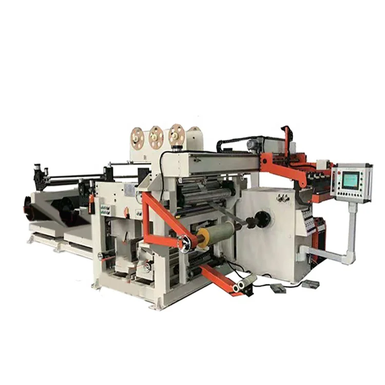 Automatic Copper Strip Winder Dry Type Power Transformer Foil Winding Machine