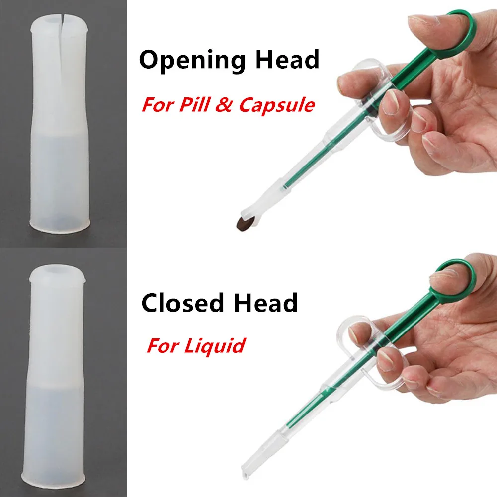 Cheap Pet water mike feeder Pill Capsules Wet & Dry Medicine Dual-use Push type Smart Pet Feeder Kit
