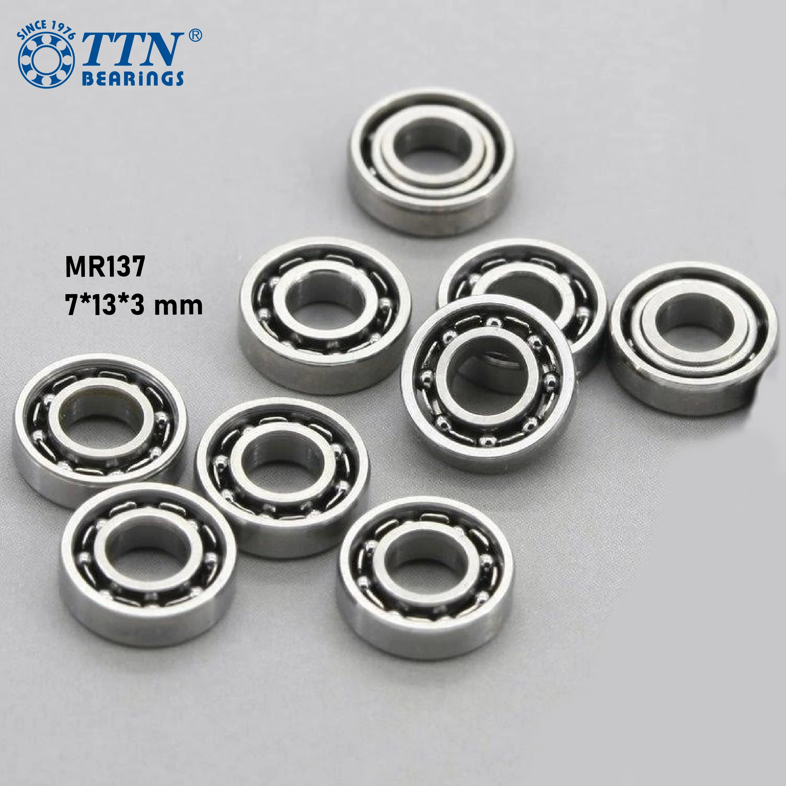 TTN Premium MR137 2RS MR137 ZZ P5  Miniature Deep Groove Ball Bearing