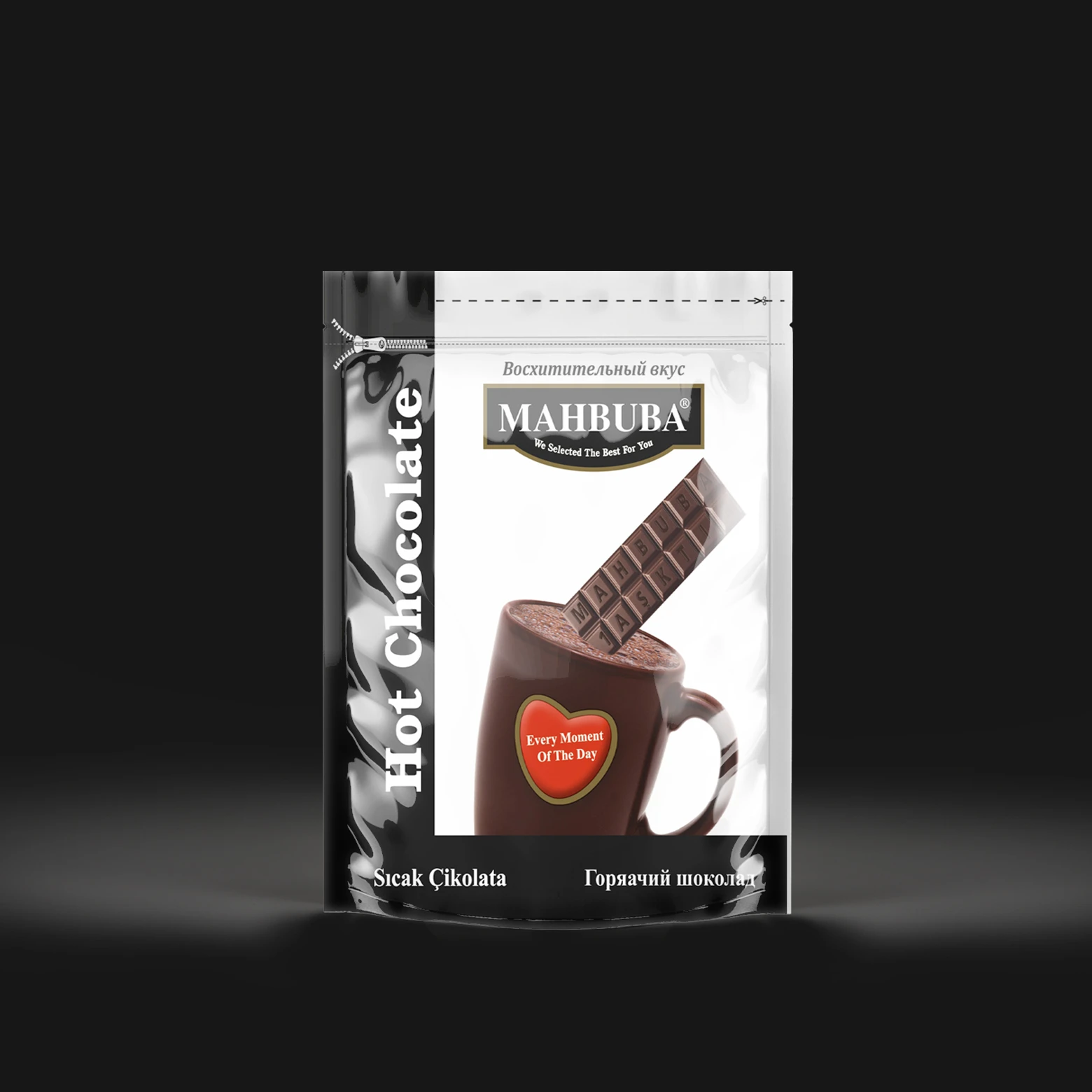 Горячий шоколад Mahbuba со вкусным вкусом, порошок для мгновенных напитков 20 г, разумная цена