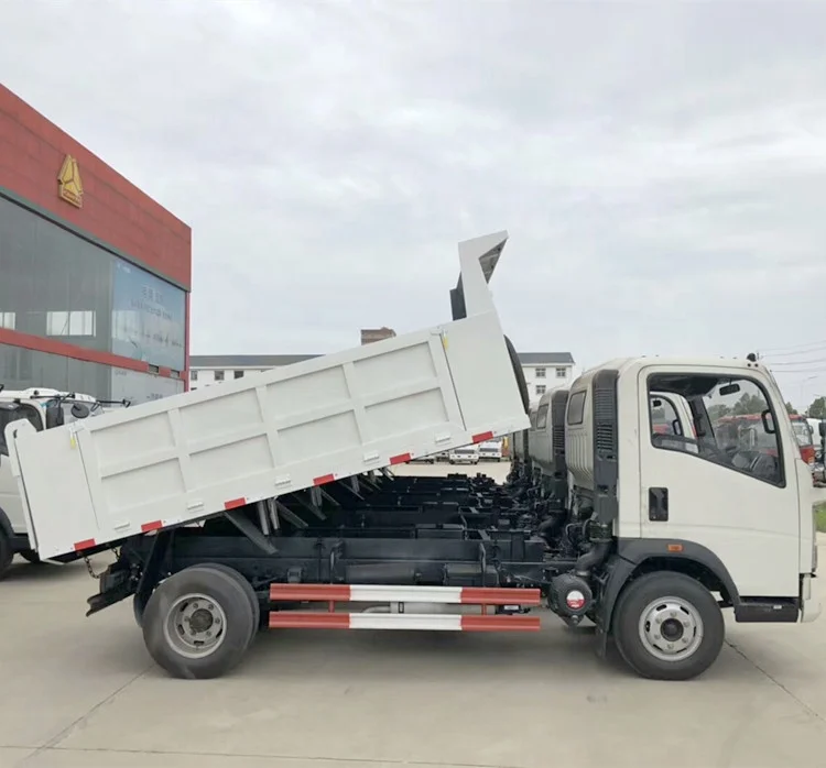 Sinotruk howo 4x2 мини самосвал с правым приводом 5 куб. М