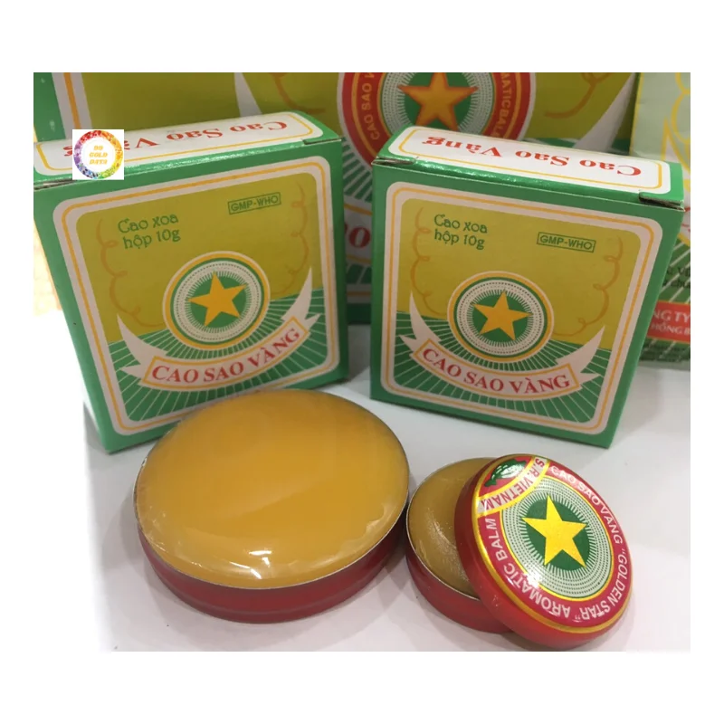 Vietnam Golden Star Aromatic Balm Help To Refresh Headache Dizziness And Ease The Bite Of Insects