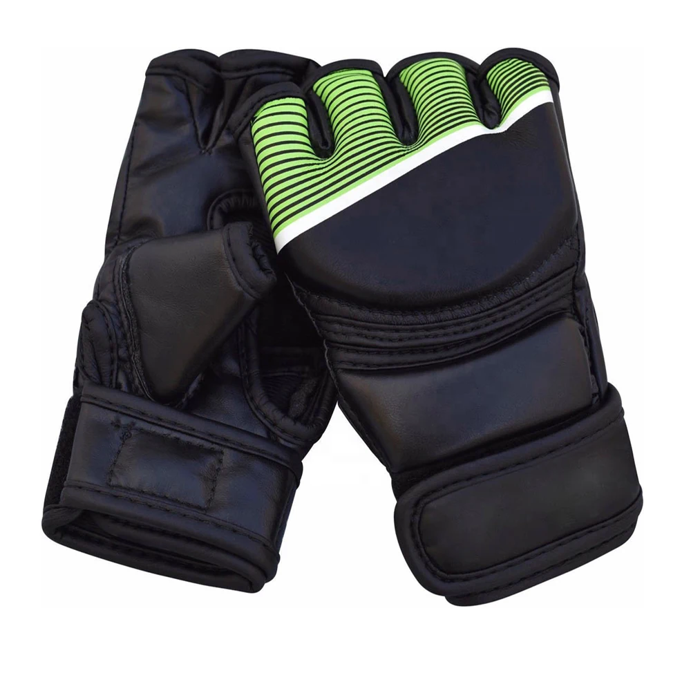 Профессиональные перчатки из натуральной воловьей кожи, перчатки для тренировок, MMA, бокса, для мужчин, женщин, детей