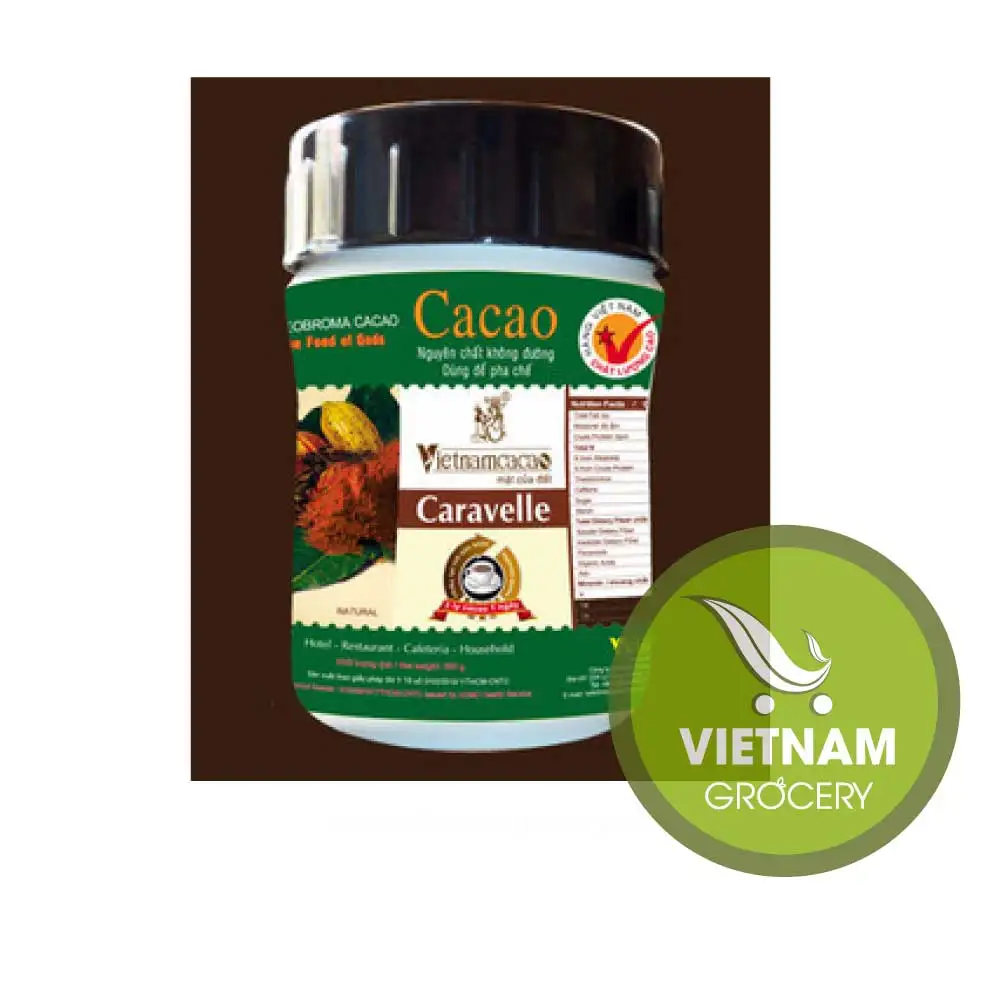 Vietnam High-Quality 100% Natural Caravela Cacao Powder 300Gr FMCG products Wholesale