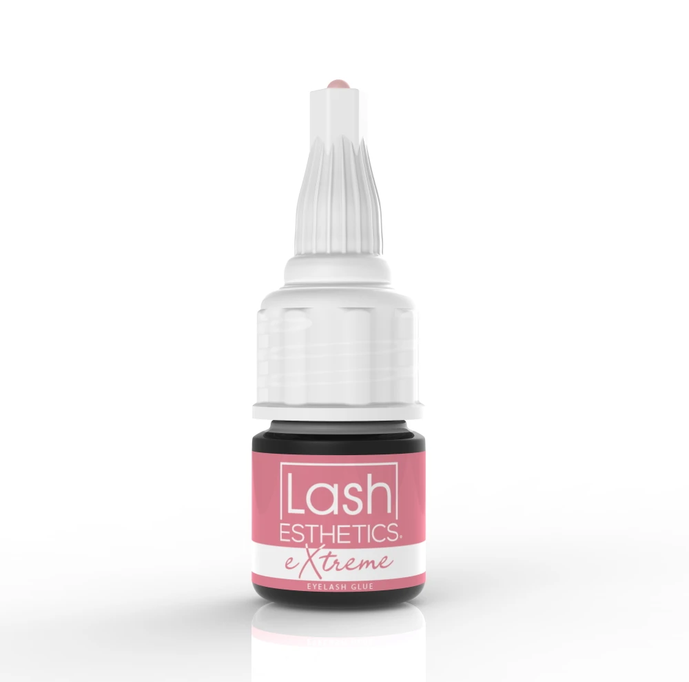 Lash Esthetics Extreme Fast Eyelash Glue for Sensitive Eyes for Individual Eyelash Extensions