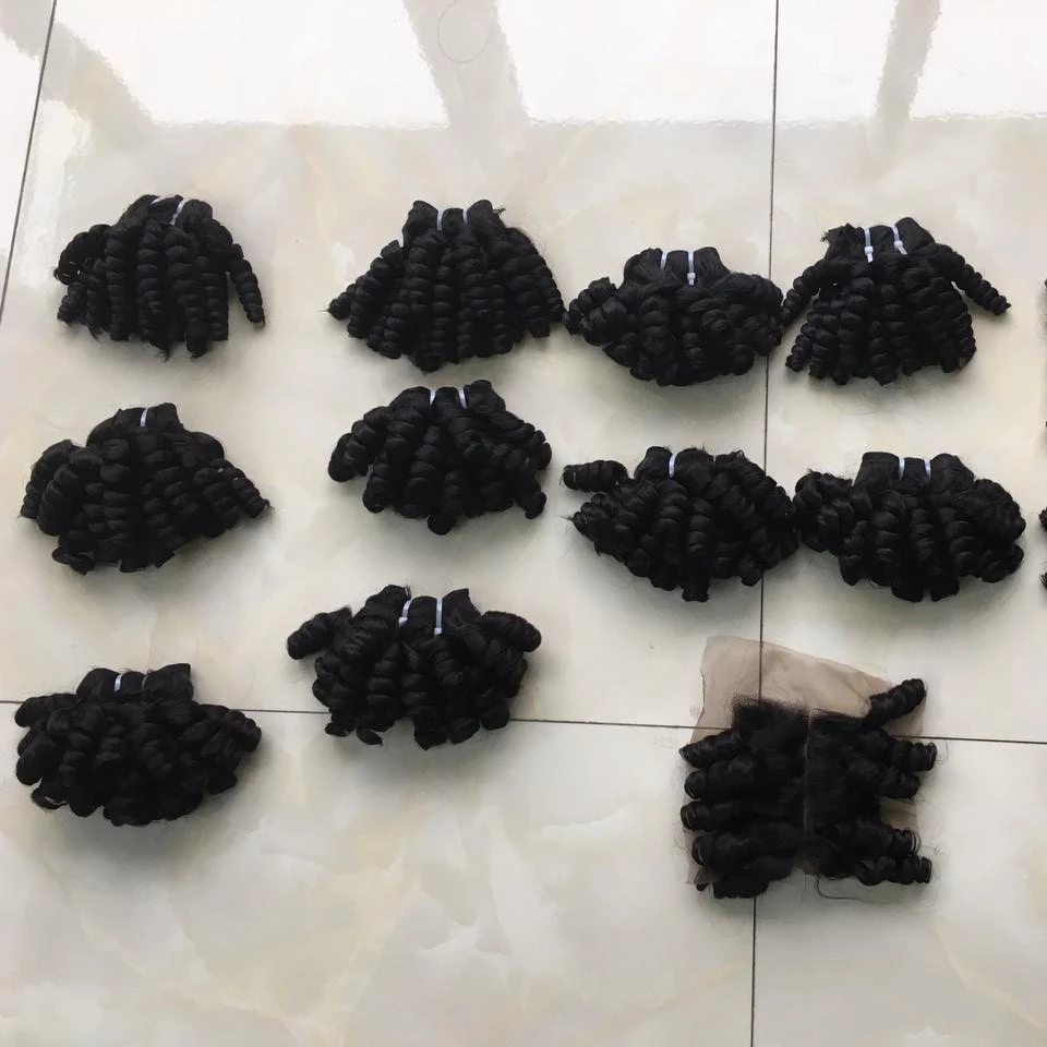 Оптовые продажи, волнистые и кудрявые волосы для наращивания из Вьетнама, 100% натуральные волосы remy, наращивание человеческих волос