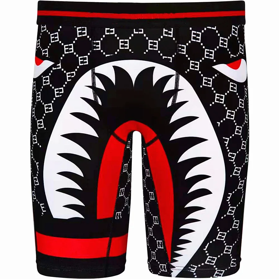 2021 пользовательские высокоэластичные шорты с принтом нижнее белье повседневное для мужчин большие размеры боксеры шорты-боксеры