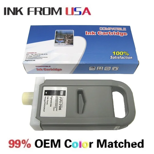 Compatible Cartridge for Canon PFI-706M Magenta ink Cartridge IPF8310/8410/9410