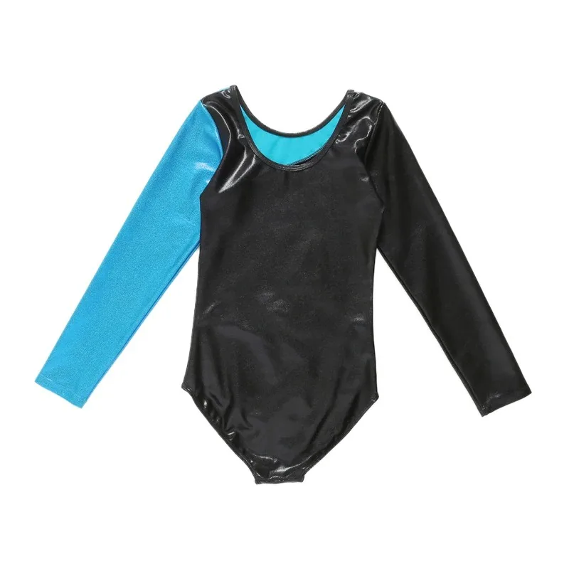 Girls Ballet Gymnastics Suit Long Sleeve Leotards Dance club Practice Clothes Girls Diamond Body Suit  gymnastic costume