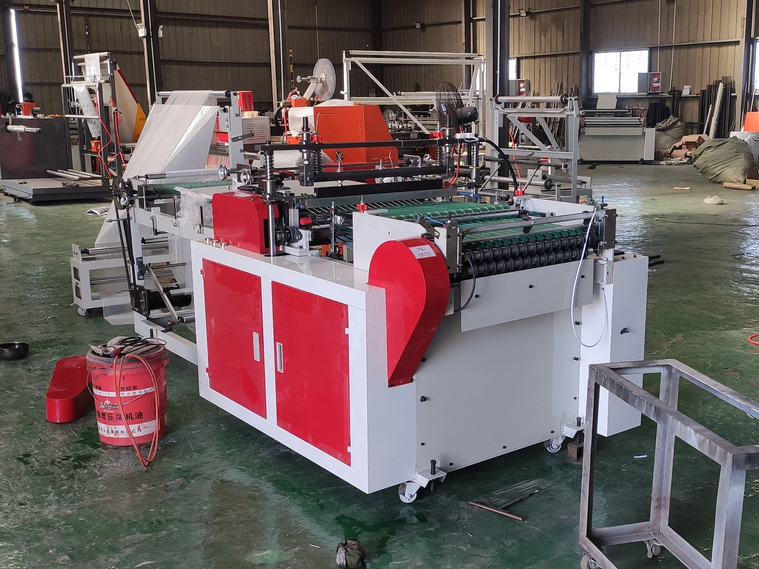 
Automatic high speed air bubble bag making machine 