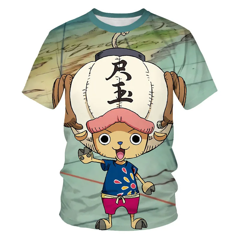 
Slik and cotton anime t-shirt one piece anime t-shirt t shirt one piece mangas 