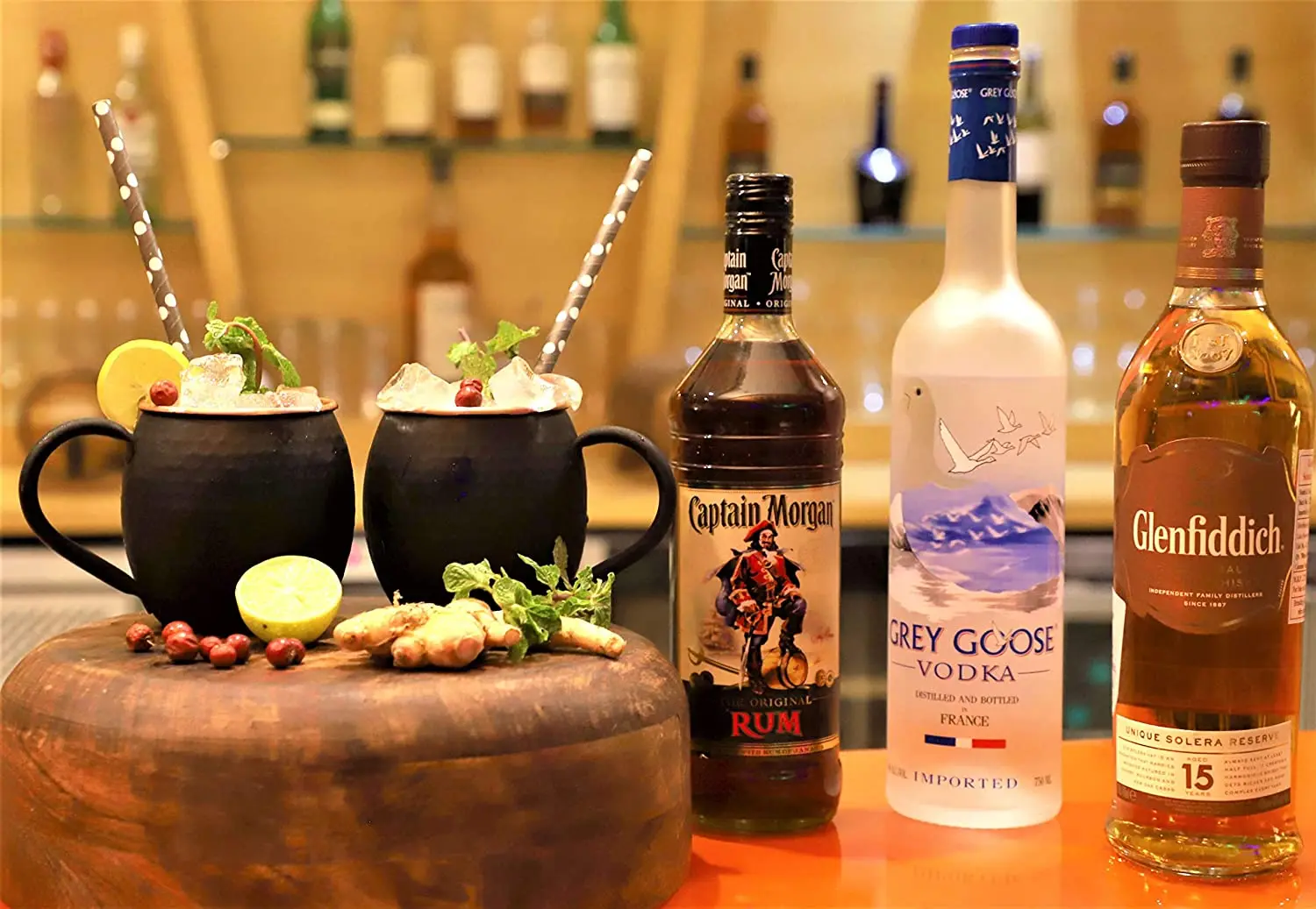 Black Matte Moscow Mule Copper Cups and Mugs with Rose Gold Copper Rims finish for Drink Purpose BY KSN