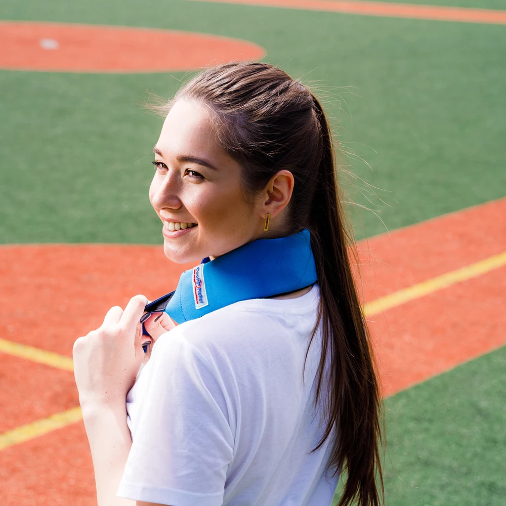  Многоразовая охлаждающая бандана для льда шеи и головы помогают с восстановлением мигрени помощью охлаждающей банданы