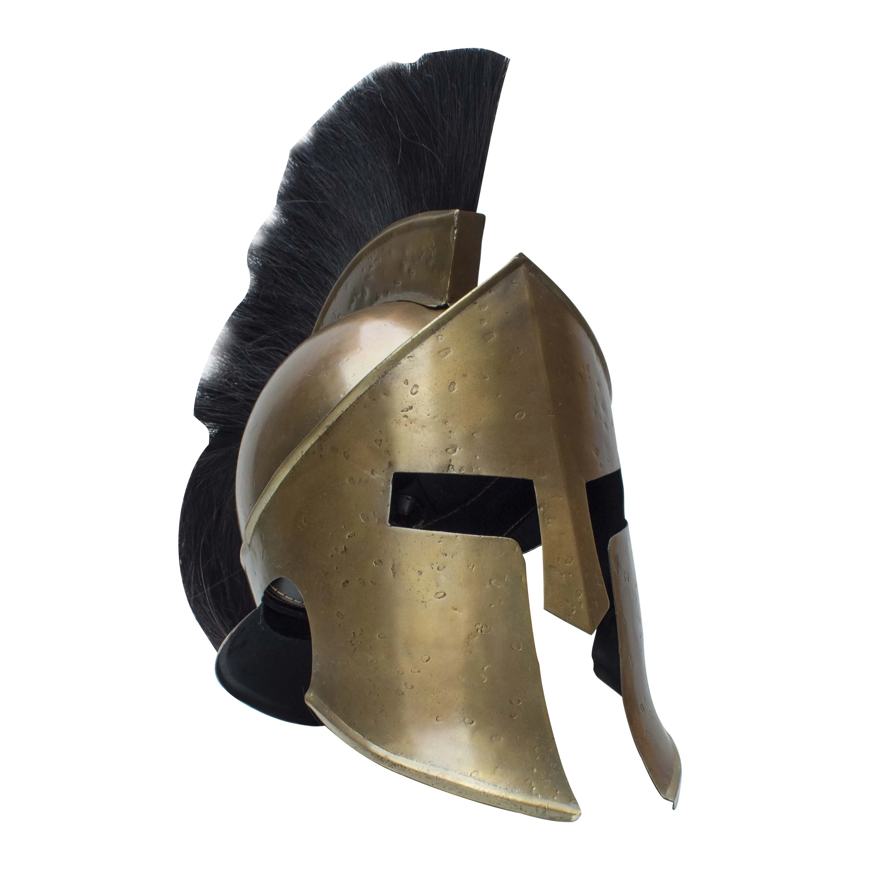 Steel Medieval War Ancient Vintage Designer King Leonidas 300 Spartan Greek Medieval Wearable Helmet SAI-3690