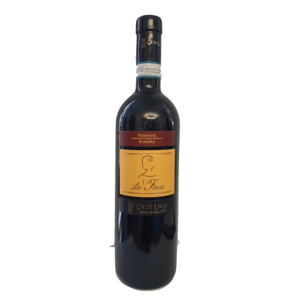 Dry red Italian wine from Piedmont 0,75