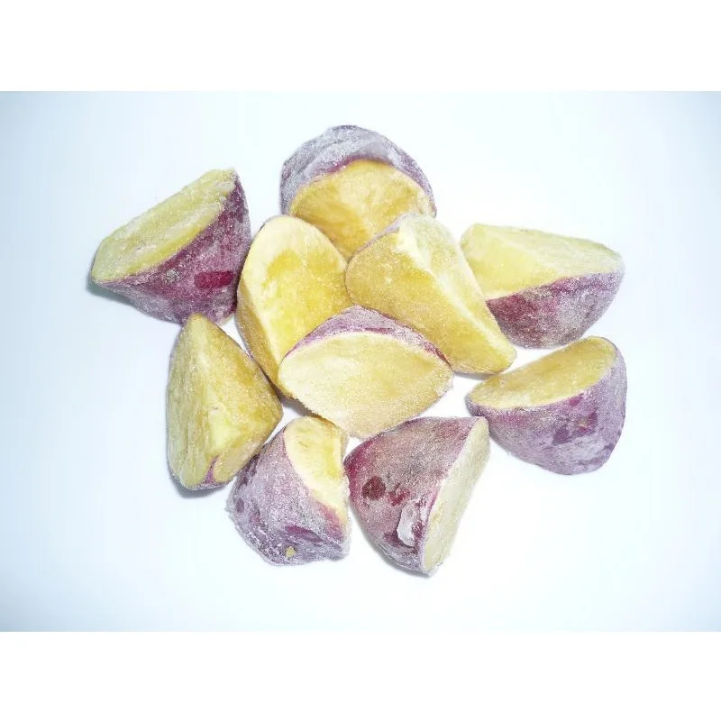 Вьетнам хорошо для здоровья IQF замораживание овощей замороженный на пару сладкий картофель Случайная резка