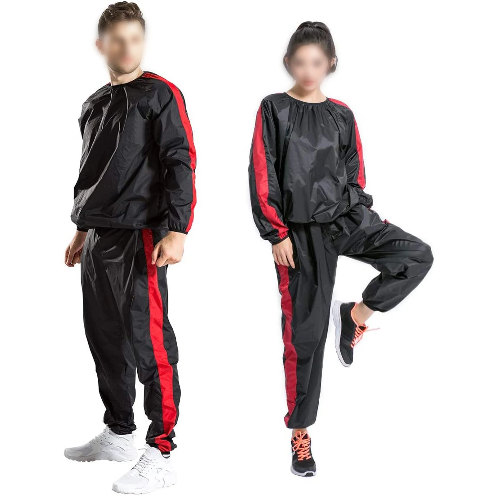  Wholesale High Quality Body Fitness PVC Sauna Suit For Lose Weight Sports