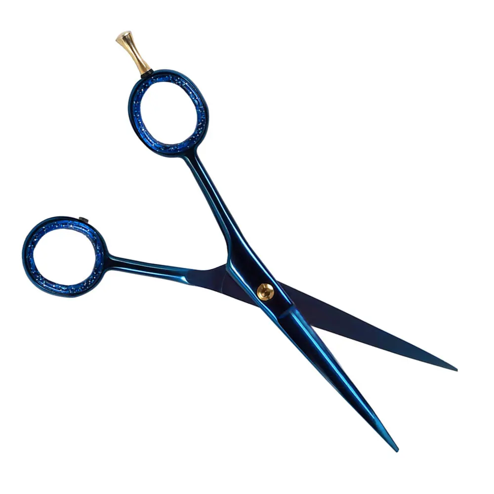 Extra Sharp Premium Barber Scissors Professional Hair Dressing Tool Leather Case Customized Stainless Straight Hair Cutting