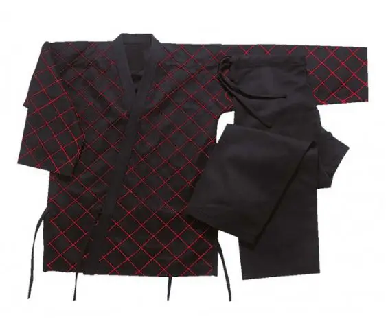 Black Samba Uniform Set Practice Training Uniform Martial Art Samba Gi Set