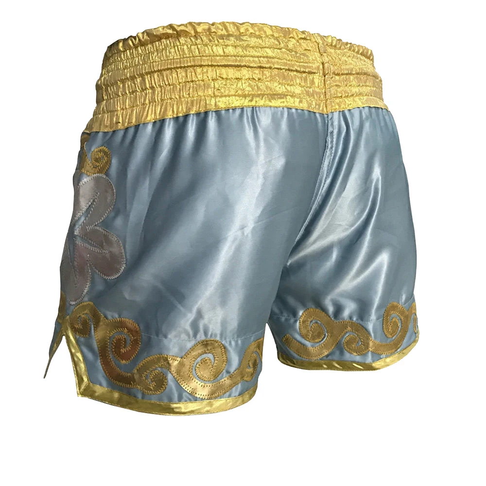  Оптовая продажа дешевые шорты Muay Thai однотонные для фитнеса бега бокса MMA борьбы